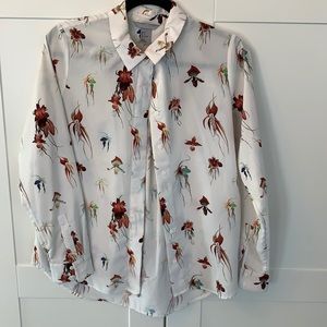 Floral H&M blouse